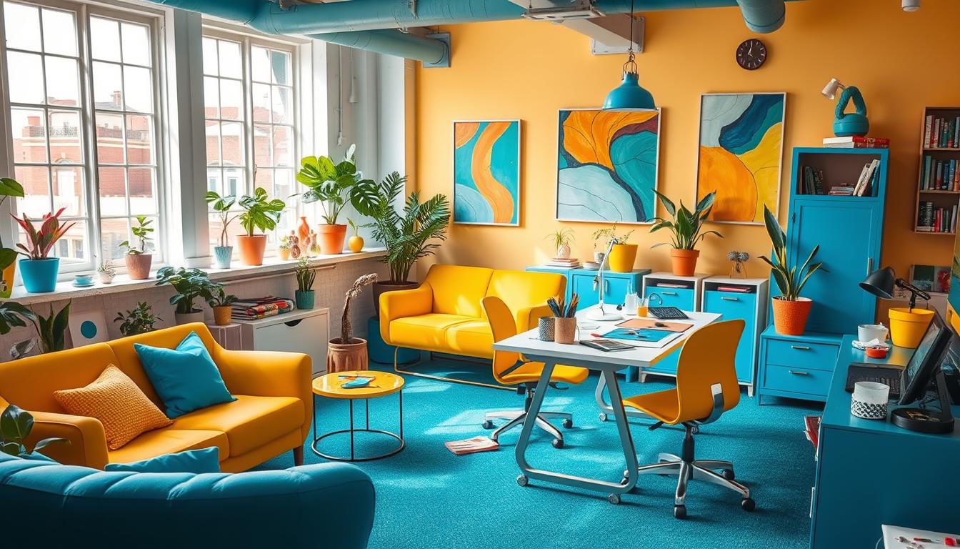 Accent Colors That Improve Creativity at Work