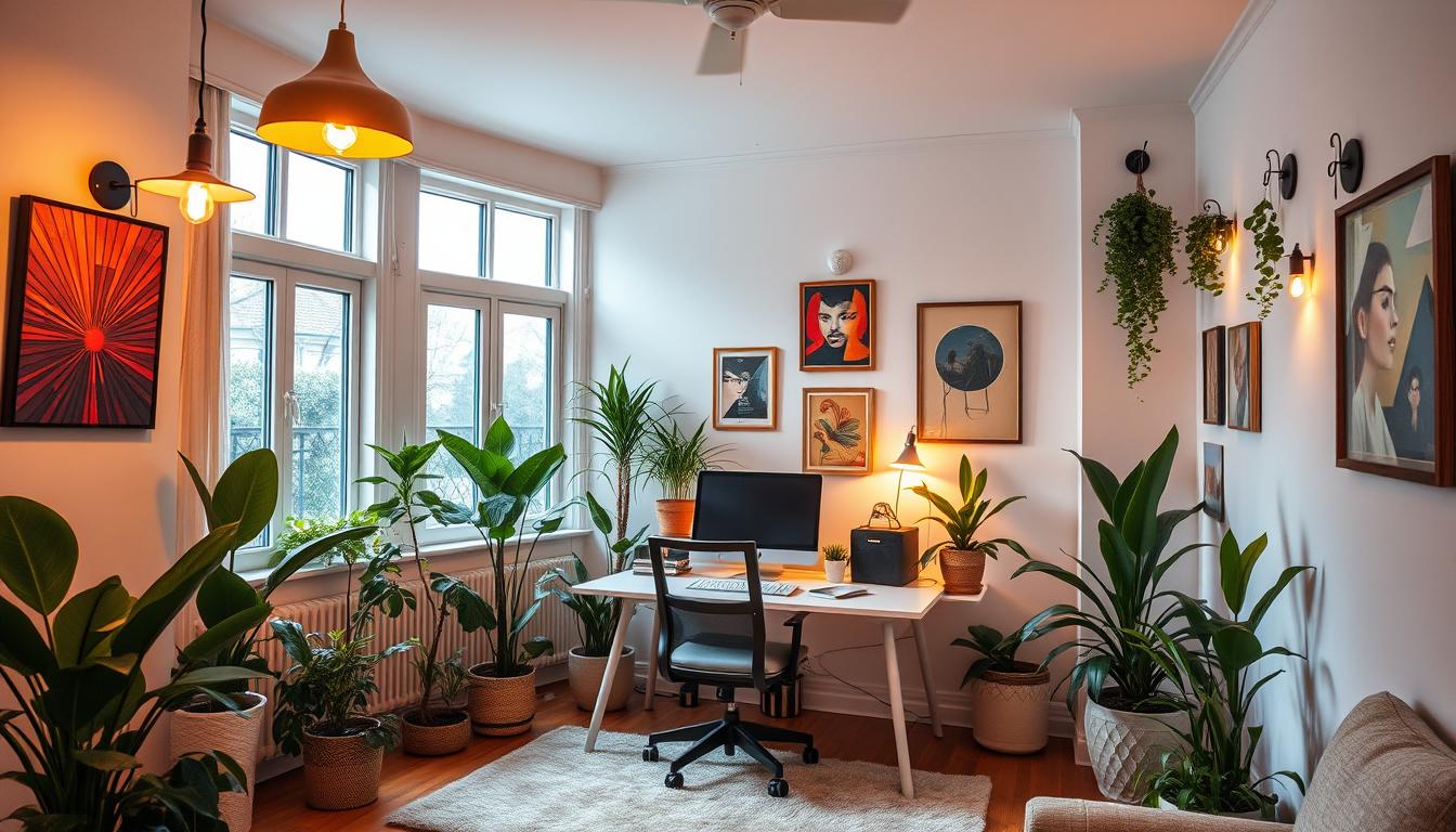 How to Light a Windowless Home Office