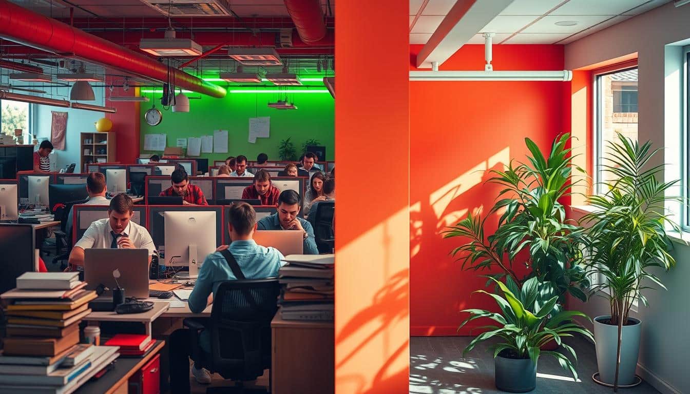 Office Color Mistakes That Increase Stress