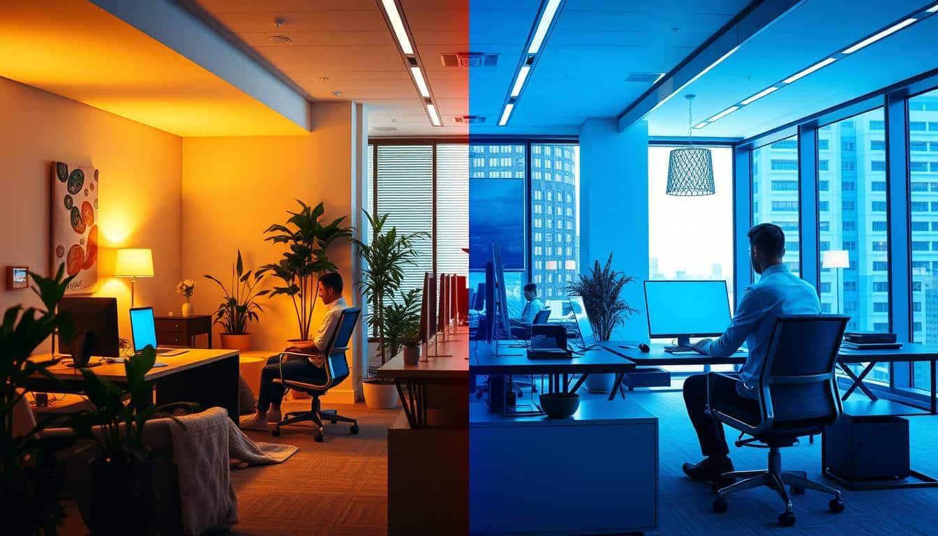 Warm vs Cool Lighting for Office Productivity
